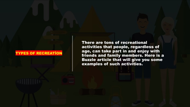 there are tons of recreational activities that n.w