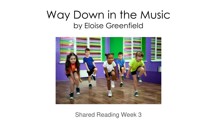 way down in the music by eloise greenfield n.w