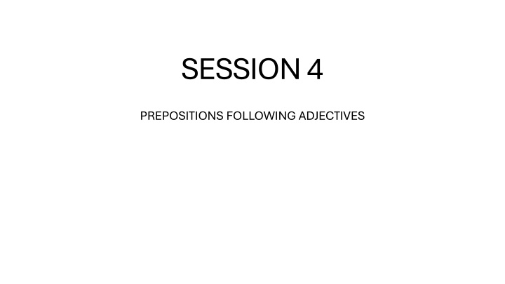 session 4 n.w