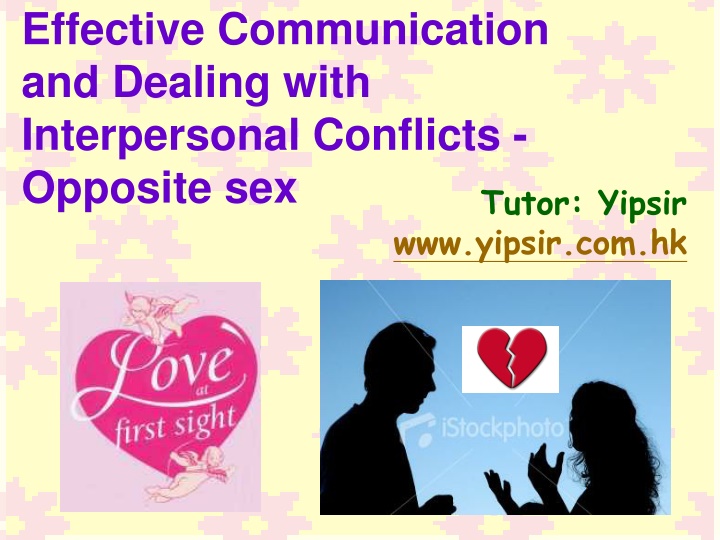 effective communication and dealing with n.w