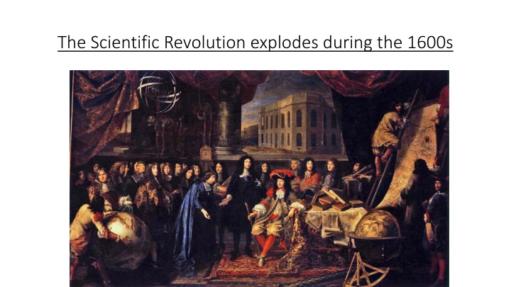 the scientific revolution explodes during n.w