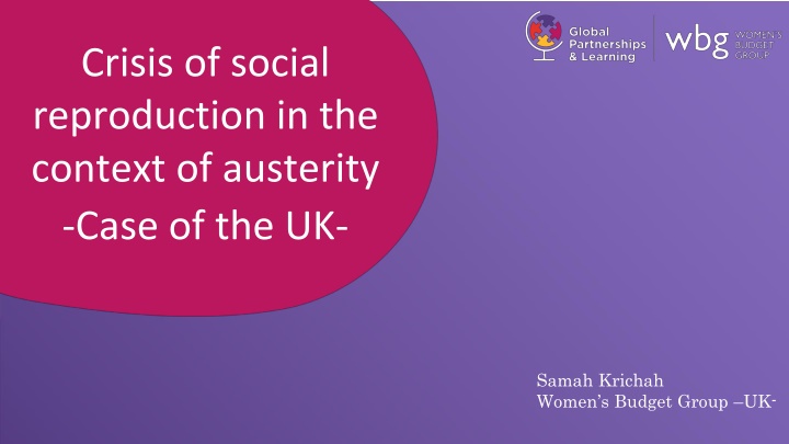 crisis of social reproduction in the context n.w