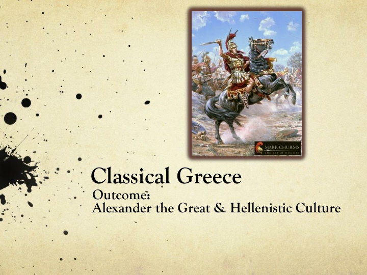 classical greece outcome alexander the great n.w