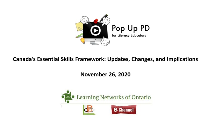 canada s essential skills framework updates n.w
