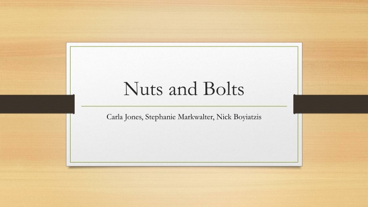 nuts and bolts n.w