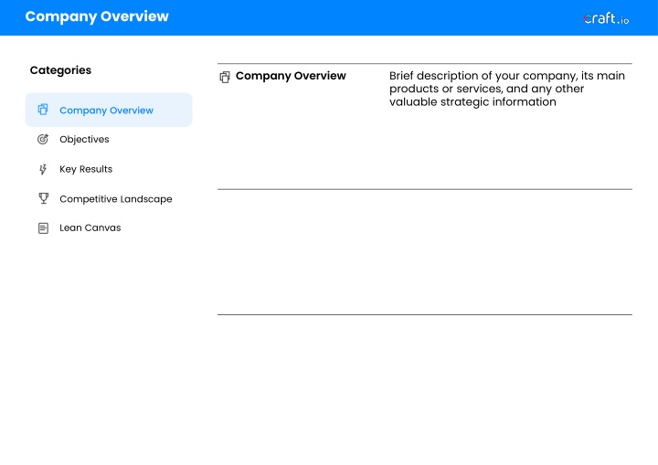 company overview n.w