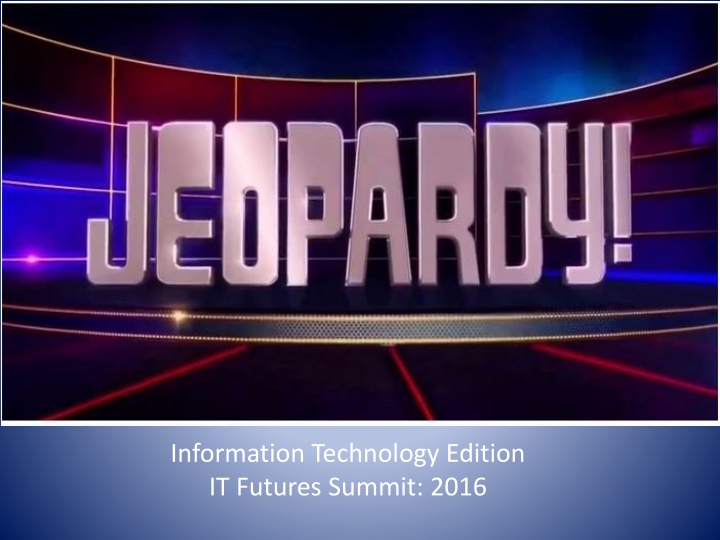 information technology edition it futures summit n.w