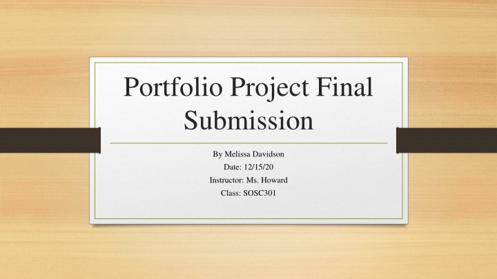 portfolio project final submission n.w