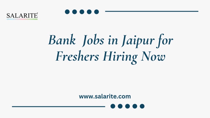 bank jobs in jaipur for freshers hiring now n.w
