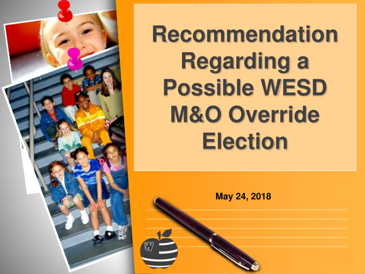 recommendation regarding a possible wesd n.w