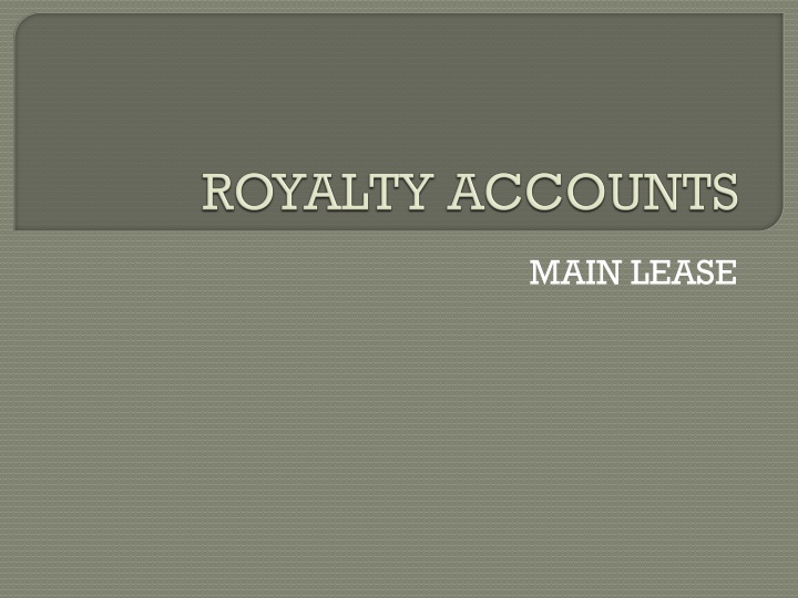 main lease n.w