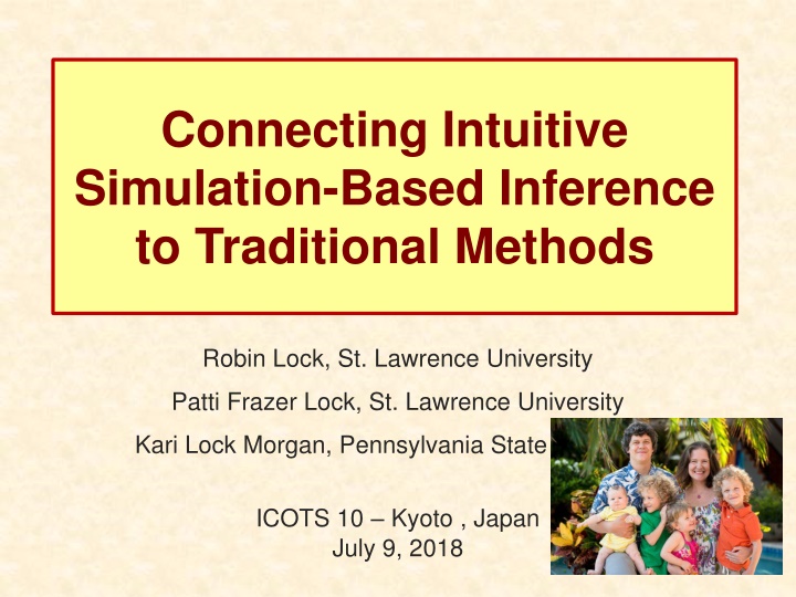 connecting intuitive simulation based inference n.w