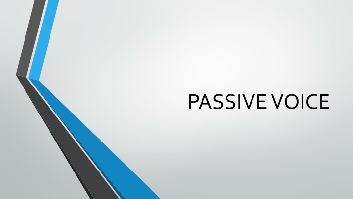passive voice n.w