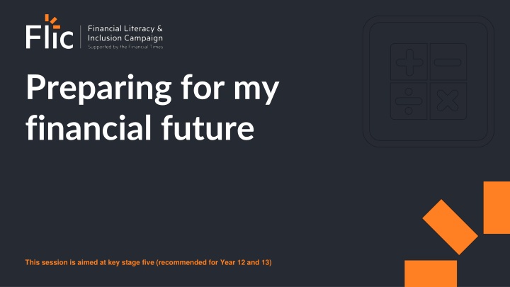 preparing for my financial future n.w