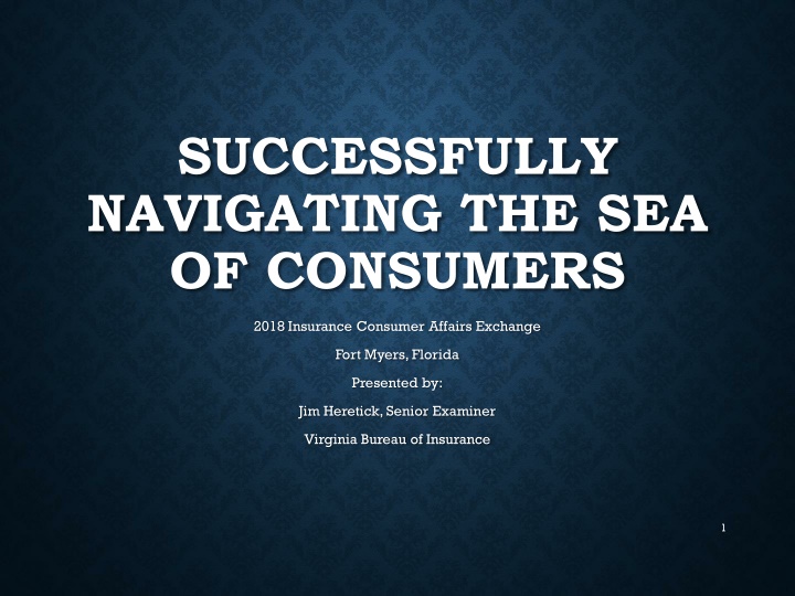 successfully navigating the sea of consumers n.w