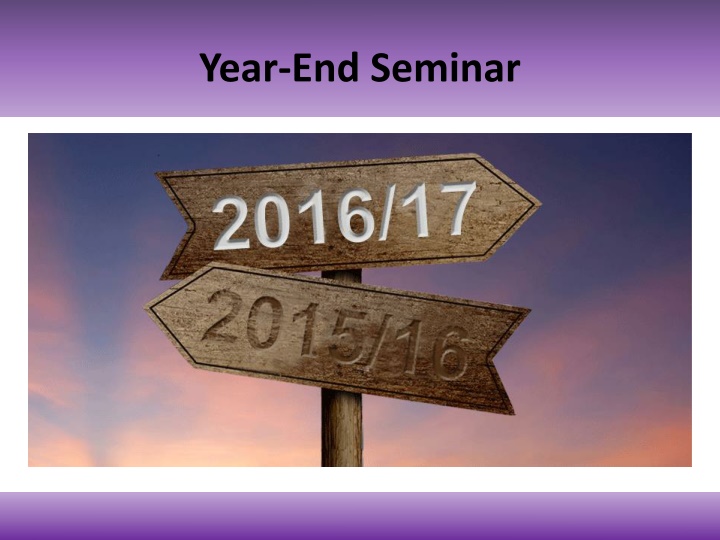 year end seminar n.w