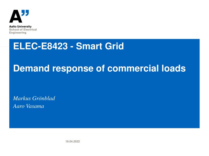 elec e8423 smart grid n.w