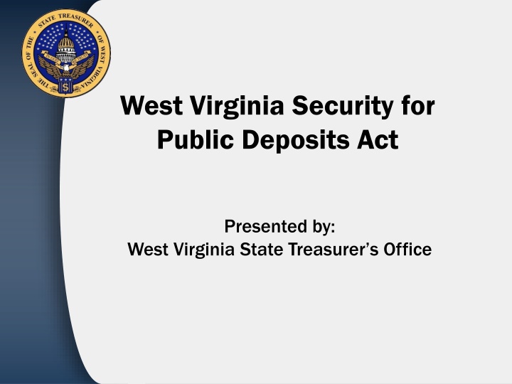 west virginia security for public deposits act n.w