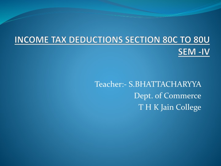 teacher s bhattacharyya dept of commerce n.w