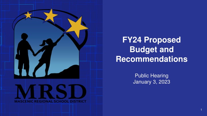 fy24 proposed budget and recommendations n.w