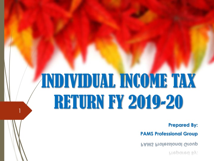 individual income tax return fy 2019 20 n.w