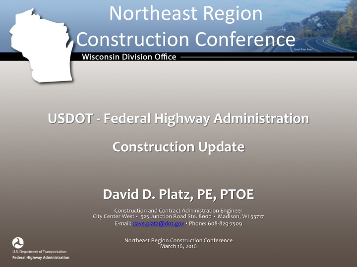 northeast region construction conference n.w