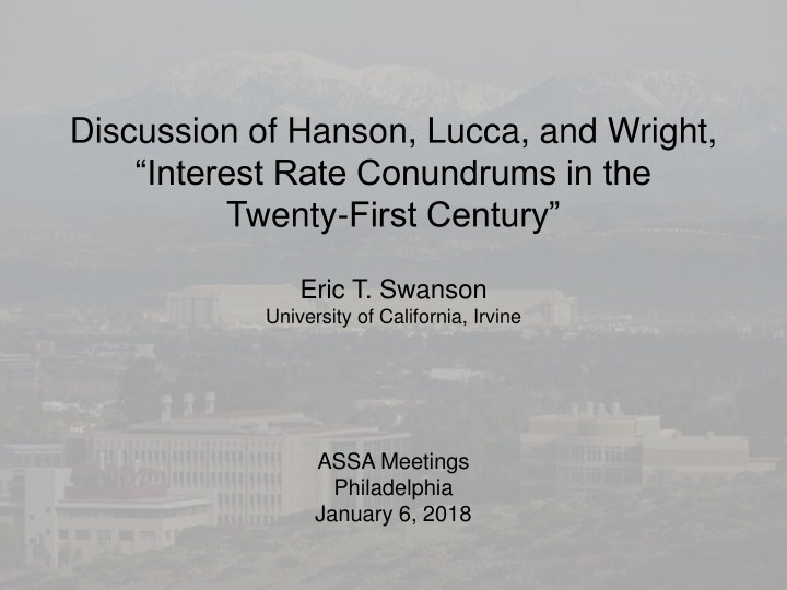 discussion of hanson lucca and wright interest n.w