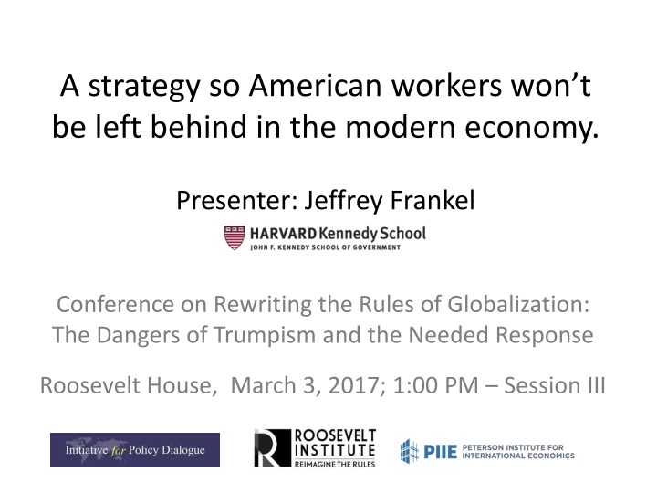 a strategy so american workers won t be left n.w
