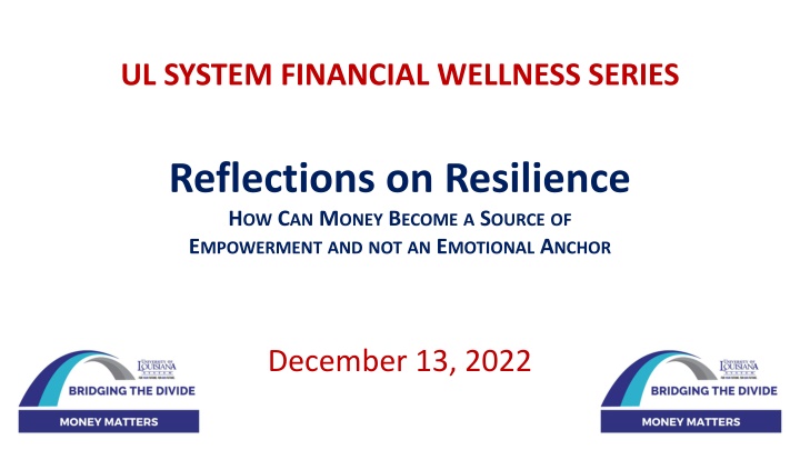 Reflections on Empowering Financial Wellness