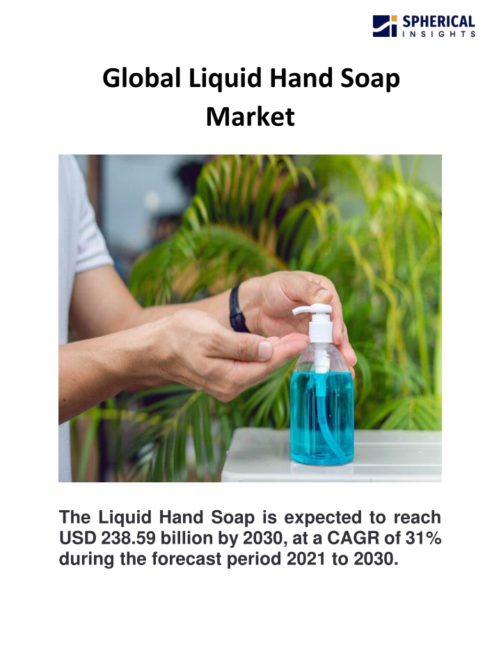 global liquid hand soap market n.w