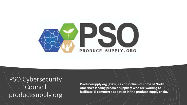 pso cybersecurity council producesupply org n.w