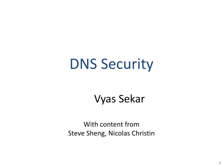dns security n.w