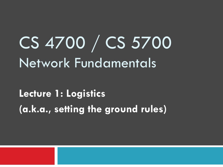 cs 4700 cs 5700 network fundamentals n.w