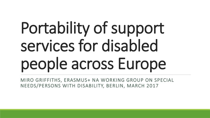 portability of support portability of support n.w