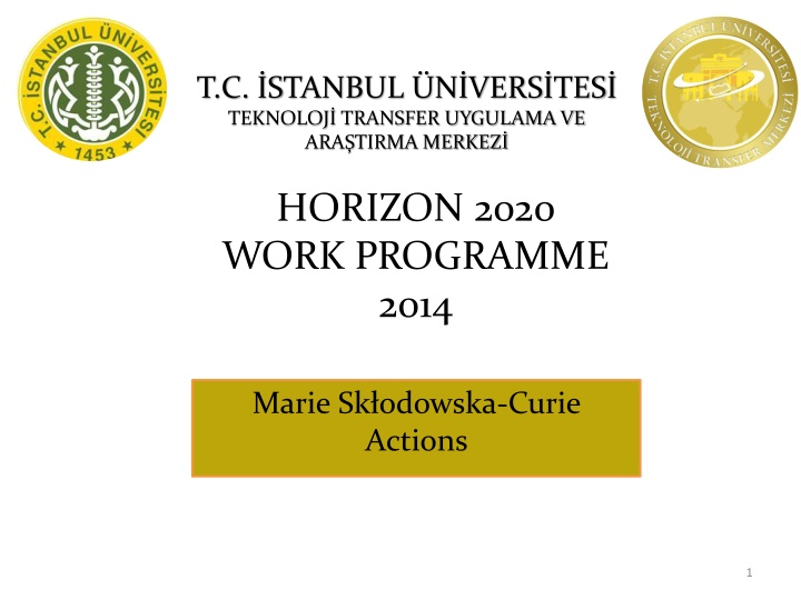t c stanbul n vers tes teknoloj transfer uygulama n.w