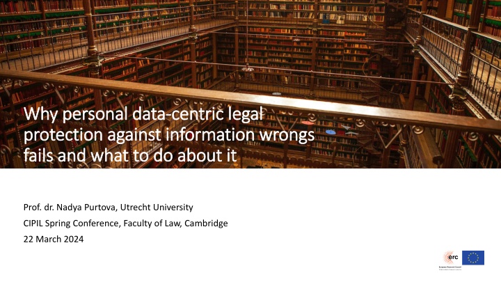 why personal data why personal data centric legal n.w