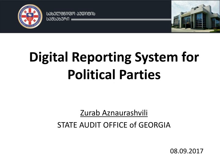 digital reporting system for political parties n.w