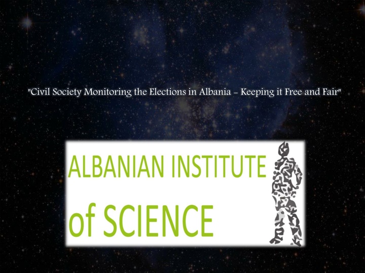 civil society monitoring the elections in albania n.w