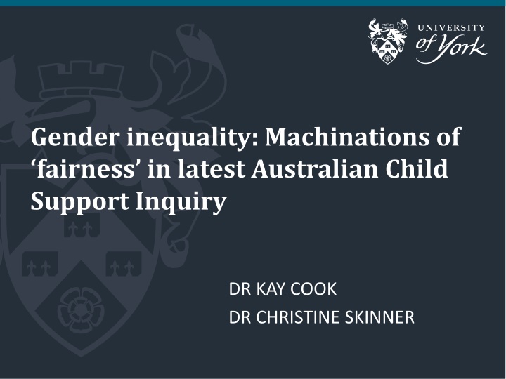 gender inequality machinations of fairness n.w