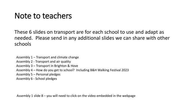 note to teachers note to teachers n.w