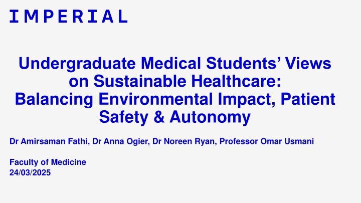 undergraduate medical students views n.w