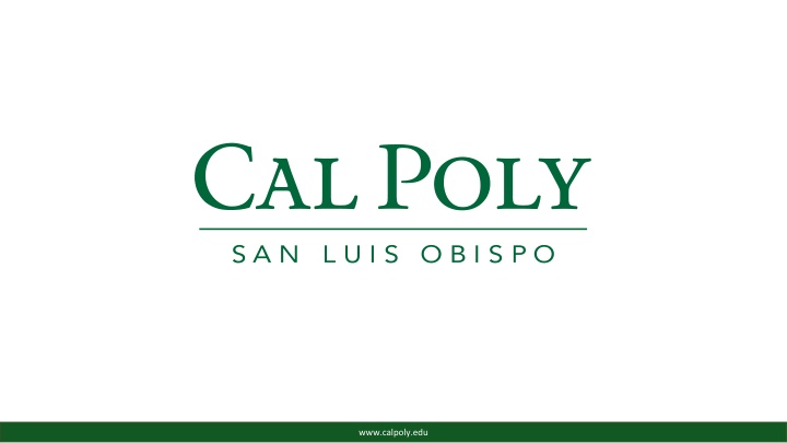 Cybersecurity at Cal Poly: Protecting Cyber Spaces