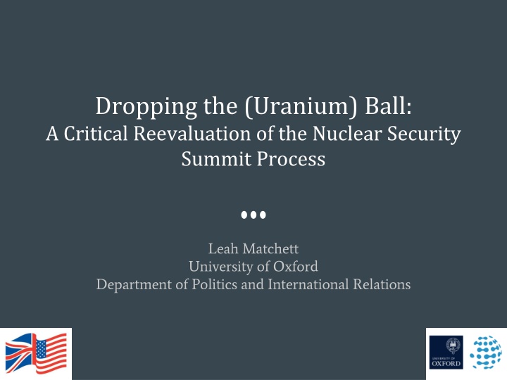 dropping the uranium ball a critical reevaluation n.w