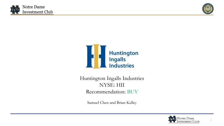 huntington ingalls industries nyse n.w