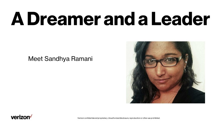 Meet Sandhya Ramani at Verizon - A Journey of Growth and Success