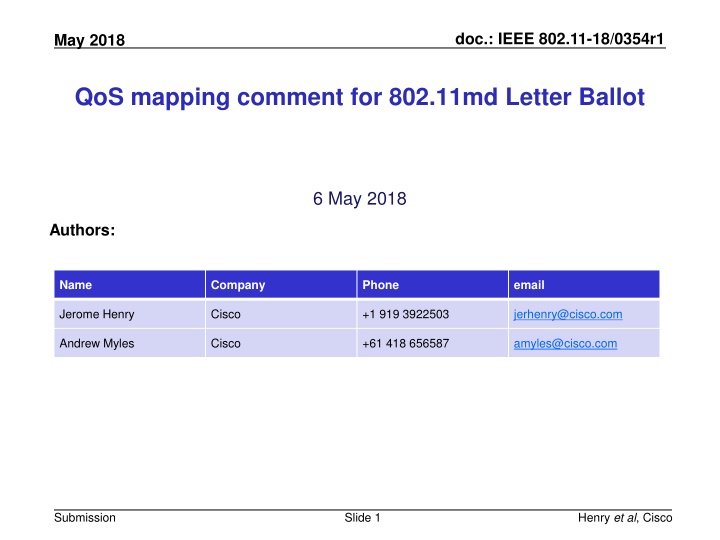 doc ieee 802 11 18 0354r1 n.w