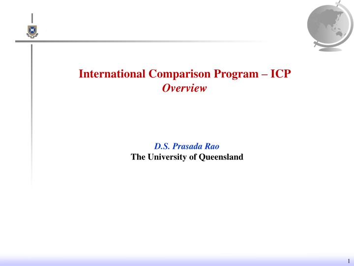 international comparison program icp overview n.w