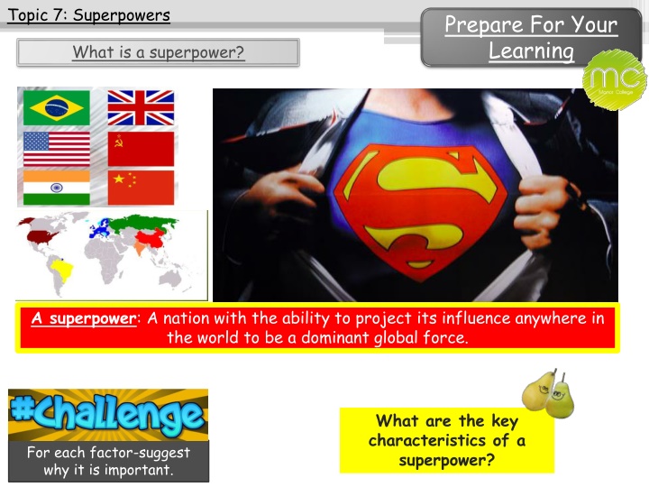 topic 7 superpowers n.w