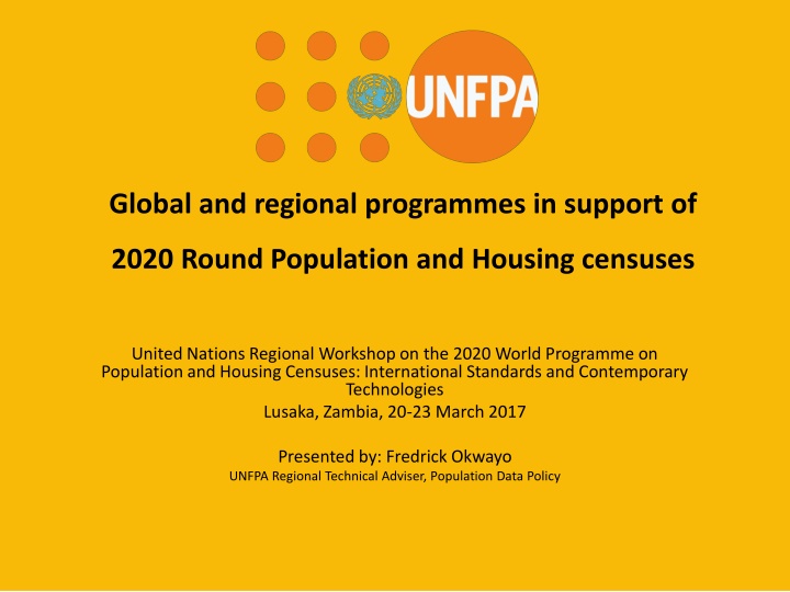 global and regional programmes in support of n.w