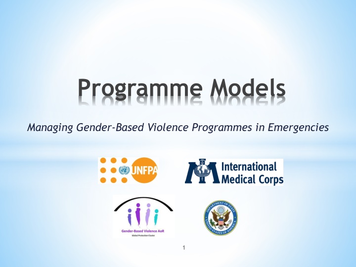 programme models n.w